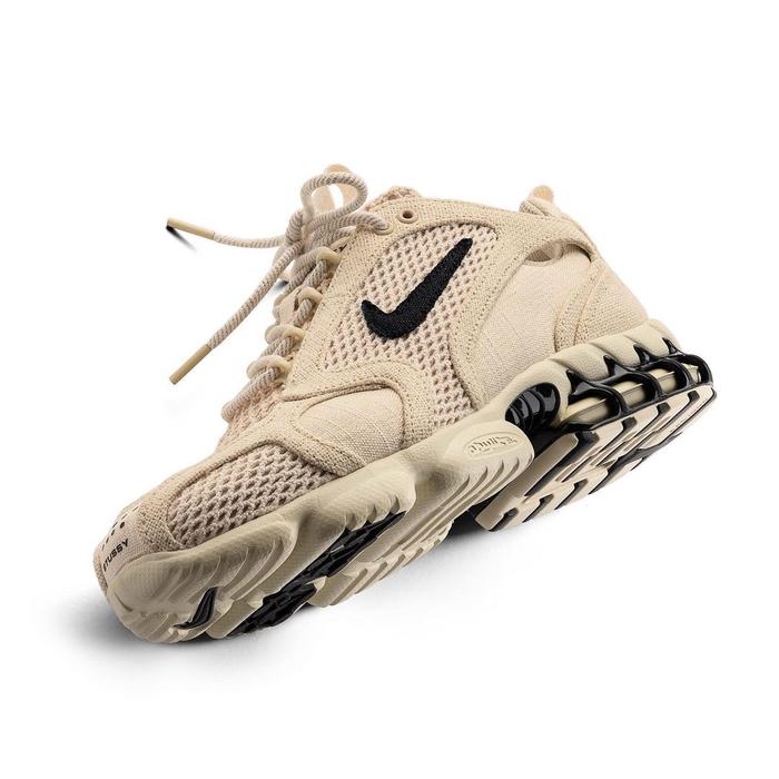 Stussy x Nike Air Zoom Spiridon Cage 2 "Fossil"