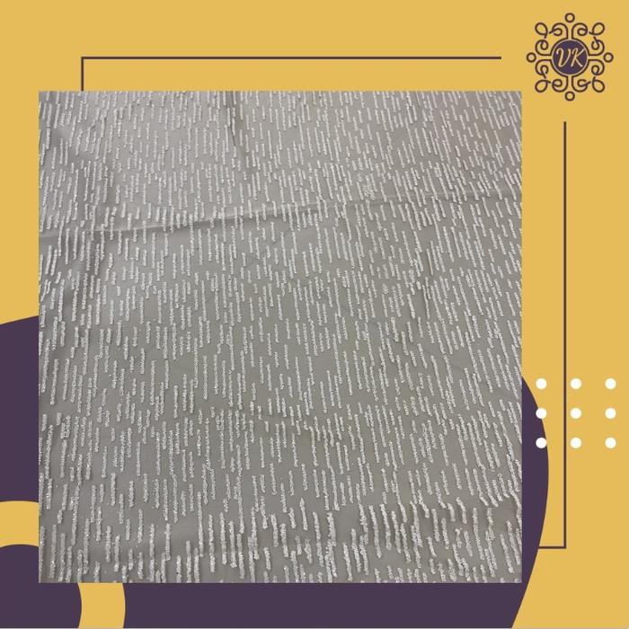 Kain tile glitter/ kain tulle glitter.