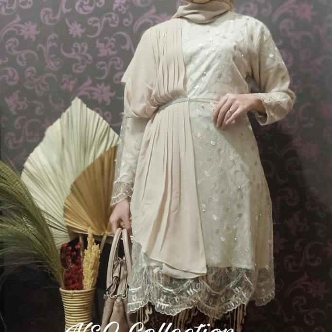 NEW//KEBAYA TUNIK SELENDANG~MOTIF TERBARU SELENDANG MAYANG~WISUDA