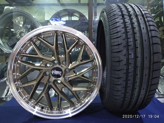 Paket Velg HSR SEPULU R16 Plus Ban Buat Avanza Veloz