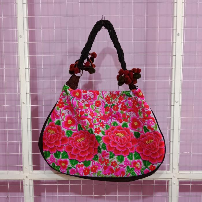Tas bangkok bunga bordir