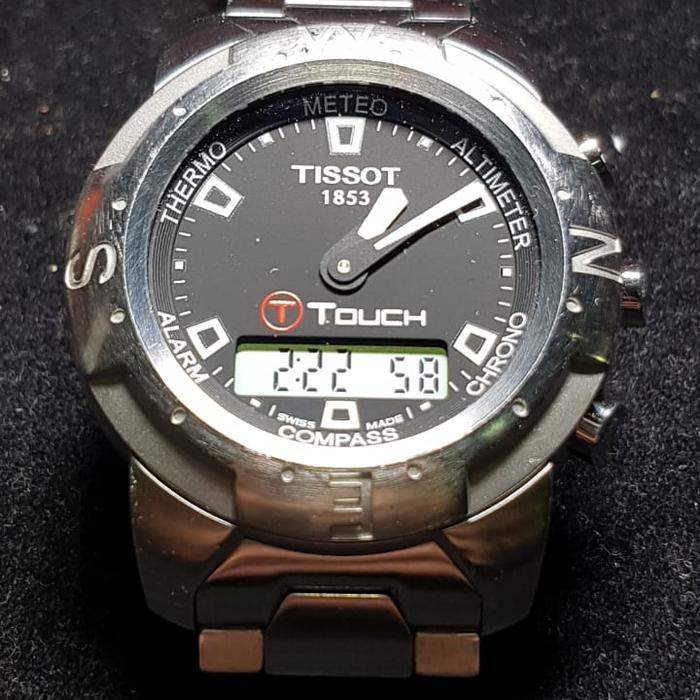 Jam Tangan cowok Merk Tissot 1853 touch/ promo