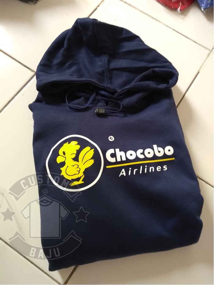 Sweater Hoodie Game Final Fantasy VII Chocobo Airlines