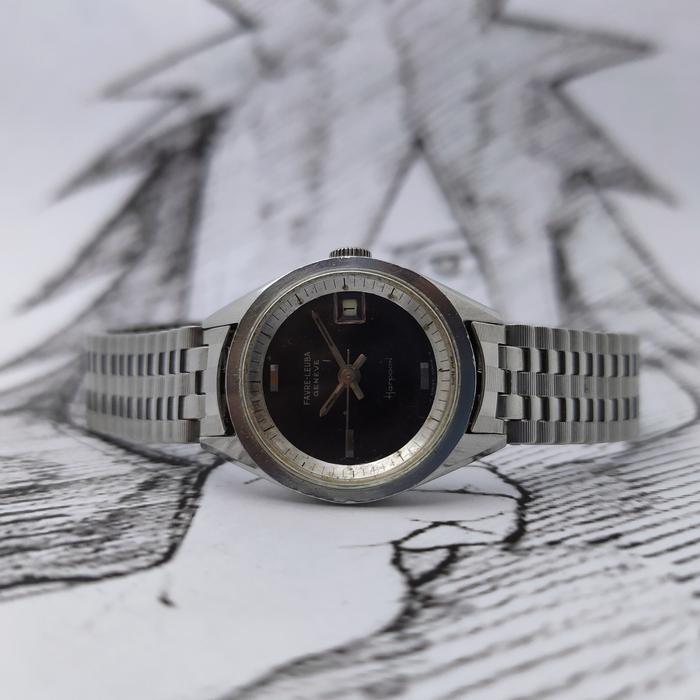 Jam Tangan Vintage Favre Leuba Geneve Harpoon Automatic
