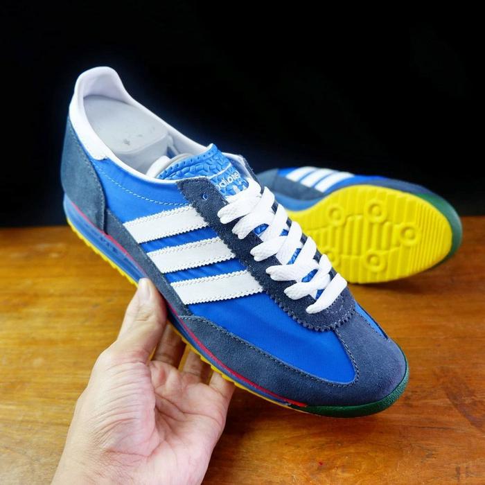 Sepatu Adidas Original SL 72 Vintage Navy Blue
