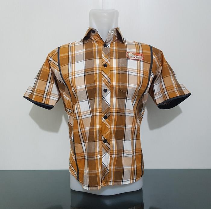 Baju Kemeja CROCODILE - HONGKONG - Size S Lebar Dada 50 cm Ori Second