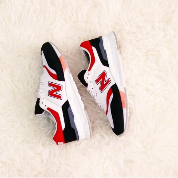 NEW BALANCE 997H CLASSIC WHITE RED BLACK