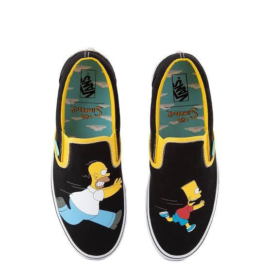 Vans x The Simpsons Homer Bart