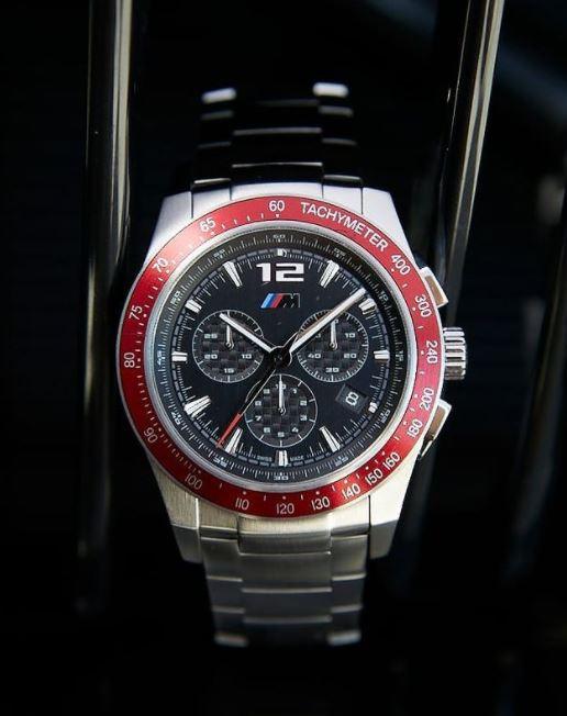 Original BMW M Watch Chronograph Jam Tangan Pria 80262463268