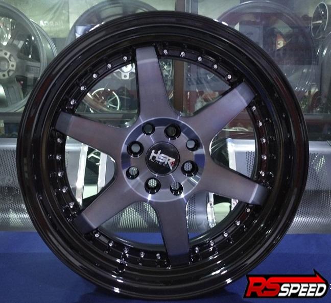 Pelek Mobil Honda Jazz Tampil Sporty Pakai Velg Ring 17 Hsr Wheel