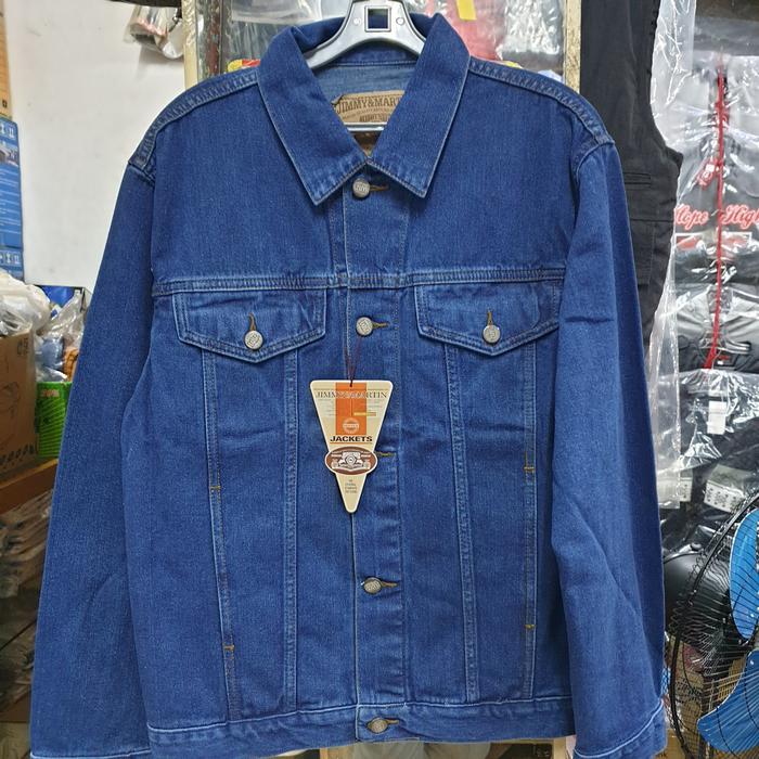 Jaket jeans pria Jimmy Martin jaket denim 2590