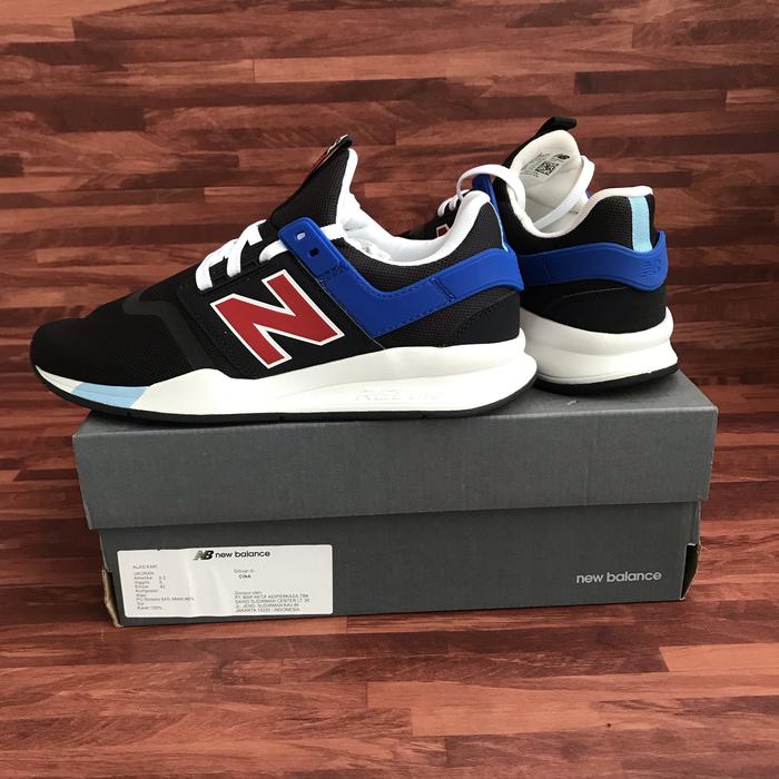 New Balance MS247FQ Deconstructed Black team red ORIGINAL BNIB RESMI