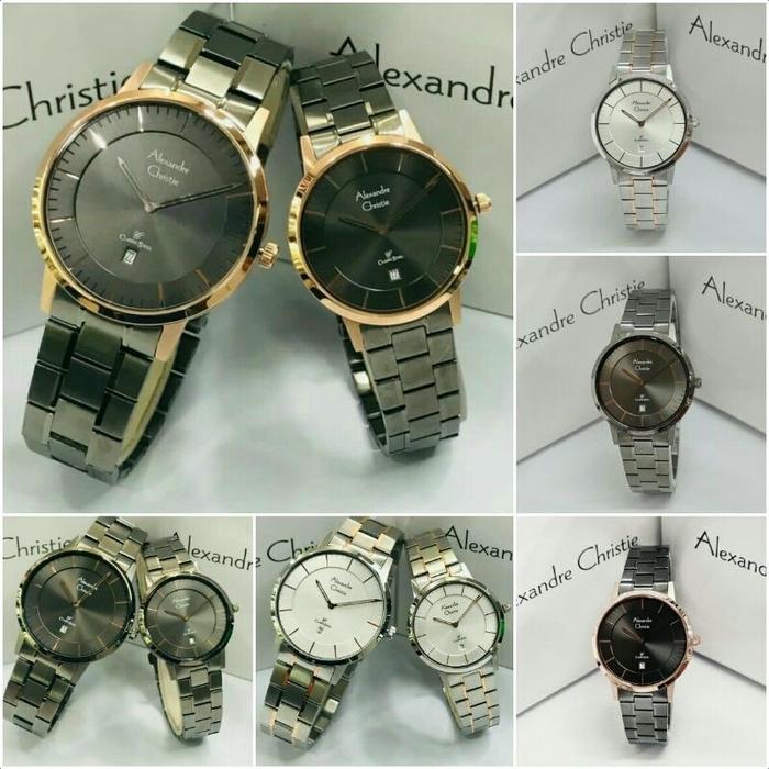 JAM TANGAN ALEXANDRE CHRISTIE AC8639 COUPLE ORIGINAL