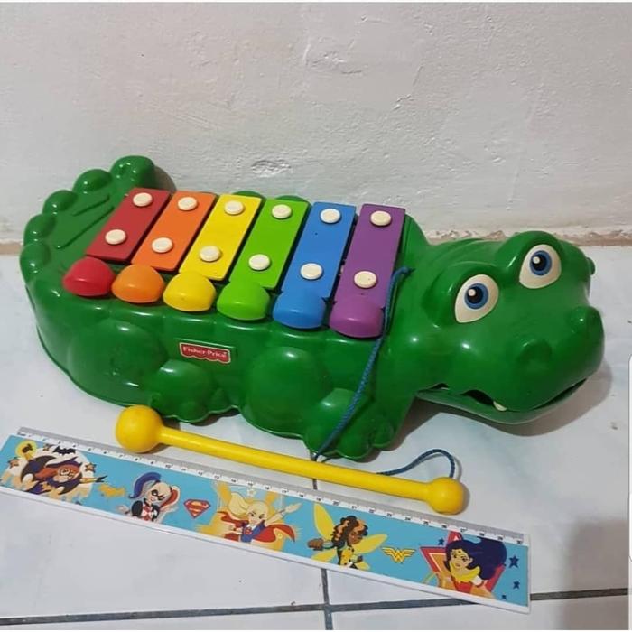 xylophone aligator fisher pricee