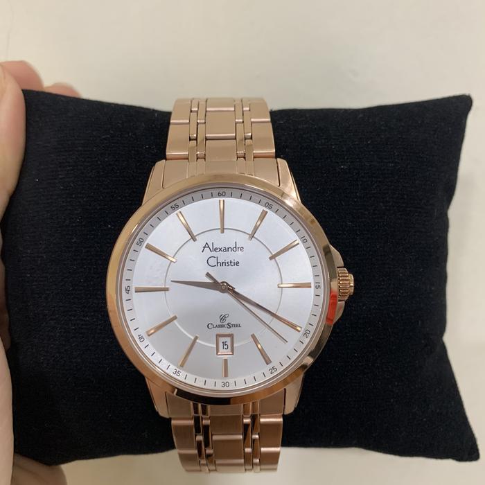 JAM TANGAN ALEXANDER CHRISTIE PRIA WANITA ORIGINAL AC 8636 MDBRGSL