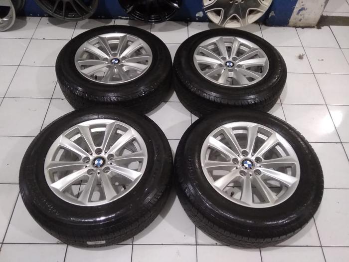 Velg Mobil OEM BMW R16 Pcd 5x120 Dan Ban 225 65 R16 Bridgestone
