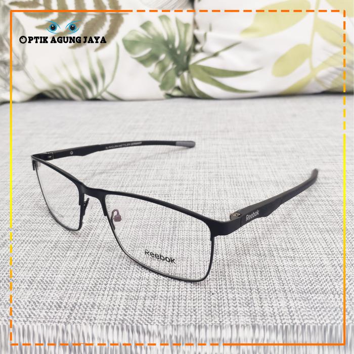 (GRATIS LENSA) Frame Kacamata Minus Baca Pria Rebook B8261 |Exclusive