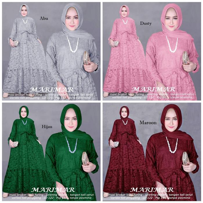 Maxi Marimar jumbo/gamis jumbo/gamis maxi/gamis syari/terusan maxi