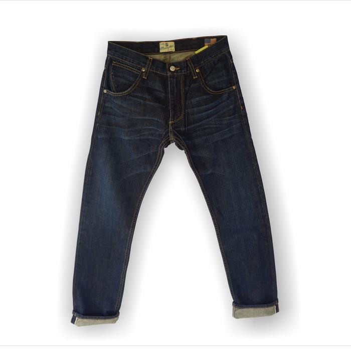 WRANGLER BLUE BELL SLIM SELVEDGE, CELANA PRIA, CELANACOWO