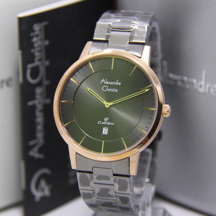 ALEXANDRE CHRISTIE 8639 PRIA ORIGINAL AC86839 AC 8639 JAM TANGAN COWOK