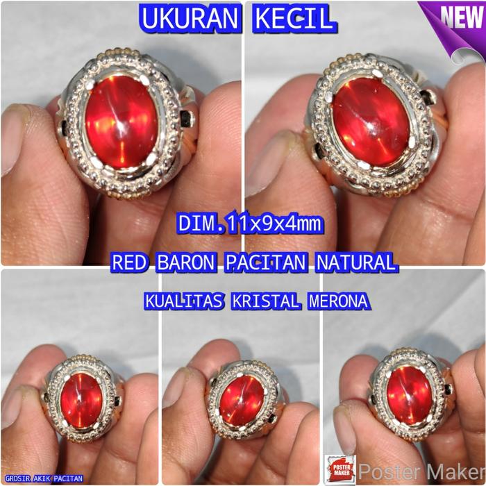 RED BARON PACITAN NATURAL SIZE KECIL PALING DICARI