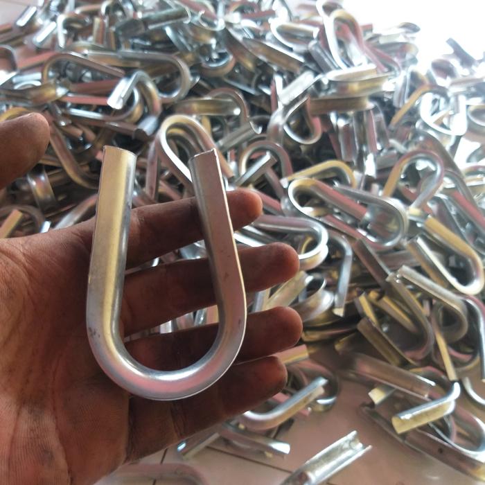Jual Kausen 6mm Causen Thimble Stainless Seling Sling Tali Kawat Baja