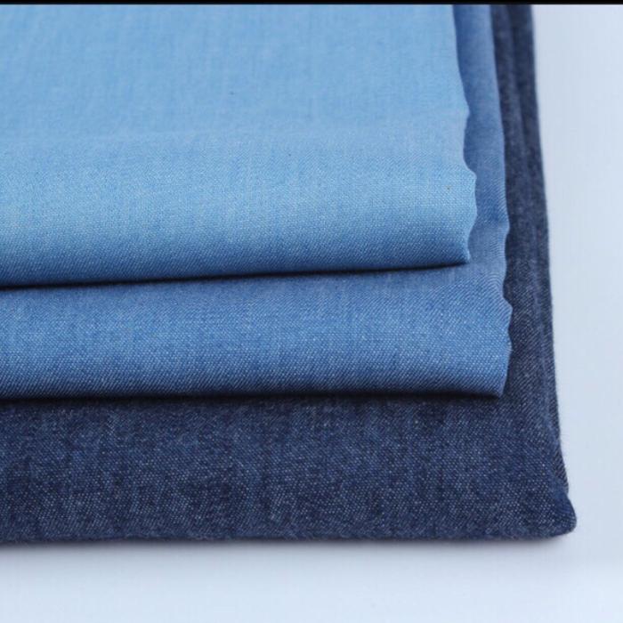 Bahan jeans meteran tipis 2.5 M