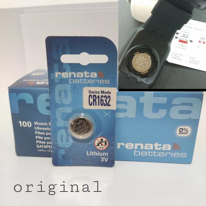 baterai jam tangan Swatch touchscreen Original 100% renata Swiss made