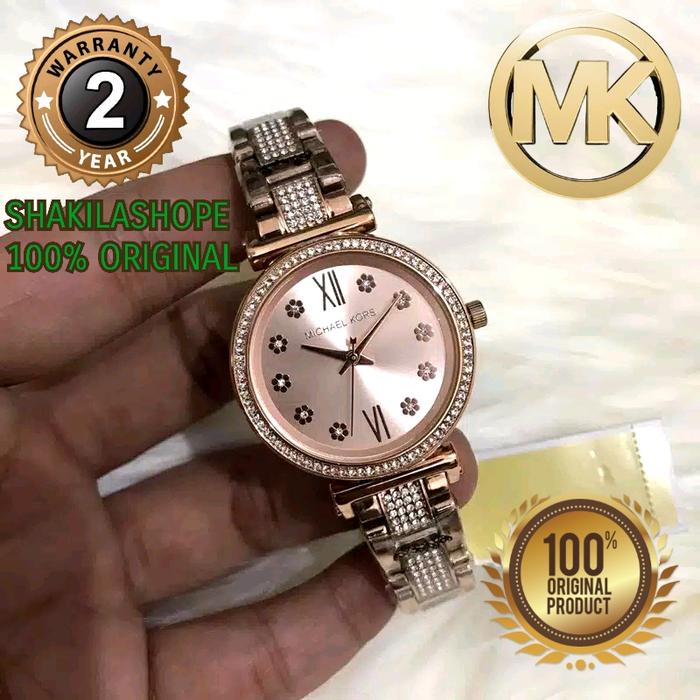 [ ORIGINAL-GARANSI ] JAM TANGAN WANITA MICHAEL KORS ORIGINAL MK3882