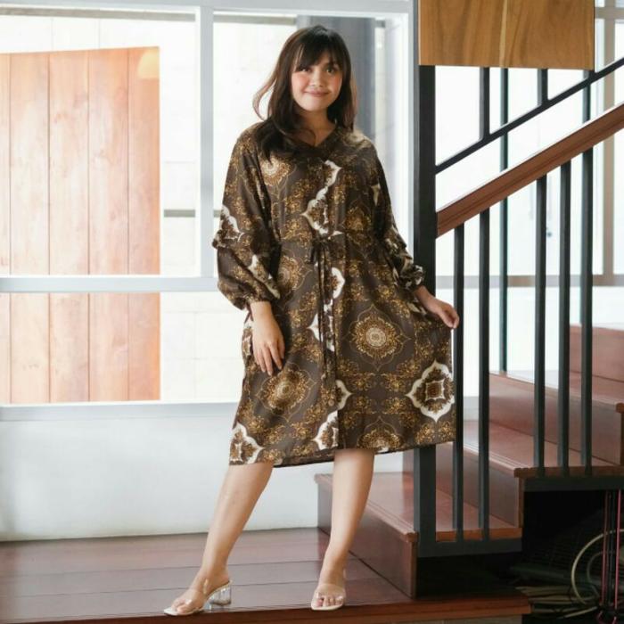 ISUKA FASHION KAMIS DRESS LD 120 CM PAKAIAN WANITA JUMBO TUNIK WANITA