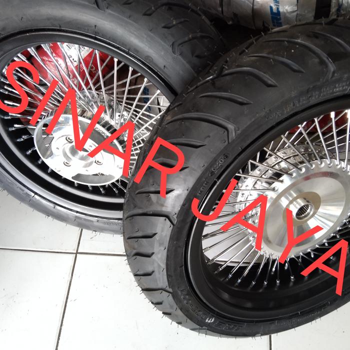 velg jari tapak lebar ring 14 nmax freego lexi pcx plus ban