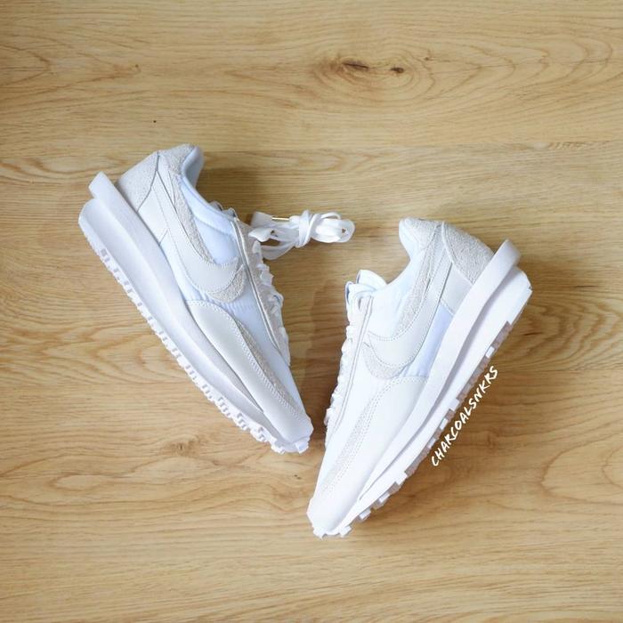 Sacai x Nike LD Waffle "White Nylon"