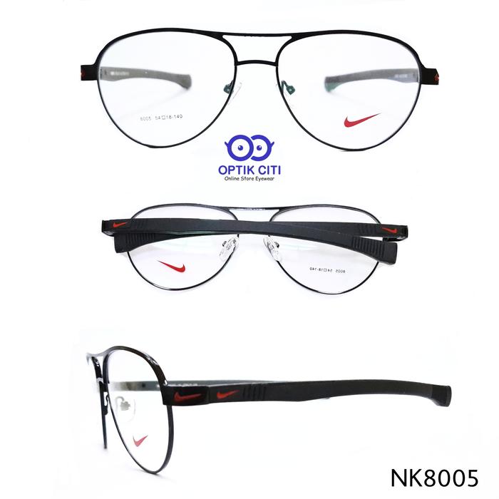 frame kacamata pria nike 8005 magnet kualitas premium
