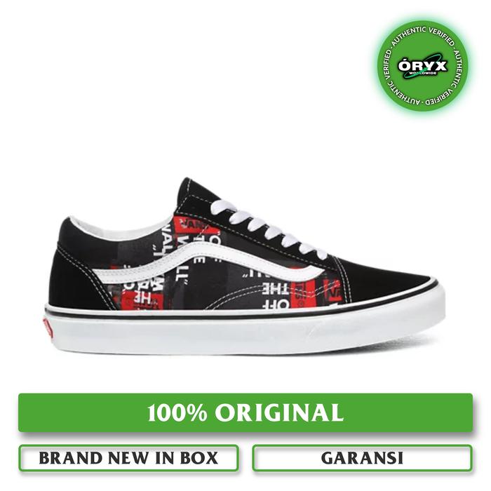 Vans Old Skool Packing Tape Black/Red