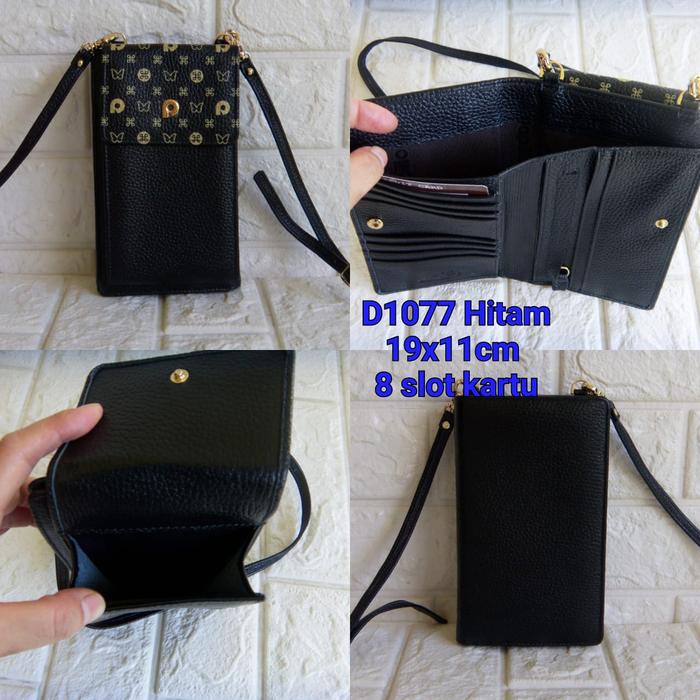 Dompet Papillon Original D1077 hitam