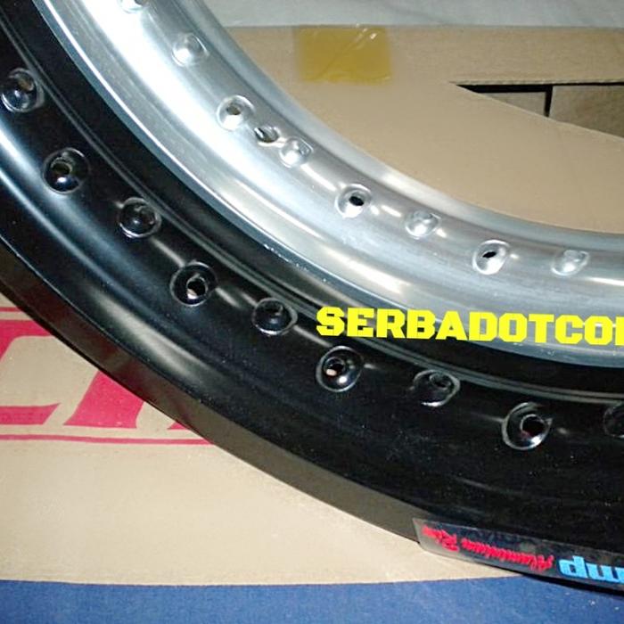 OBRAL VELG ALUMINIUM CHAMP CAMP 140 160 250 350 RING R17 R 17 BLACK SILVER not wm xd vr