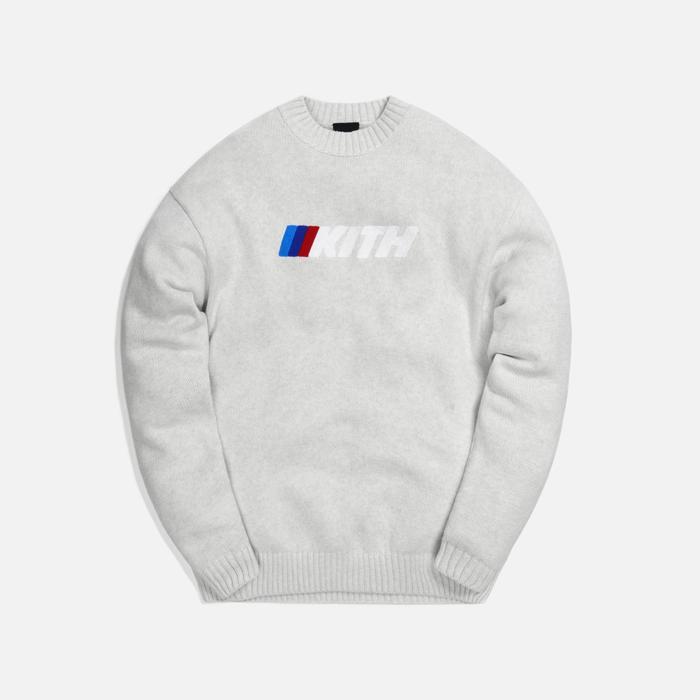 Kith x BMW Motorsport Sweater "Light Grey"