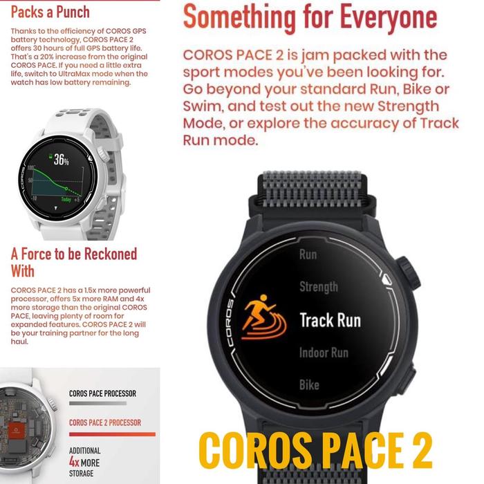 coros pace 2