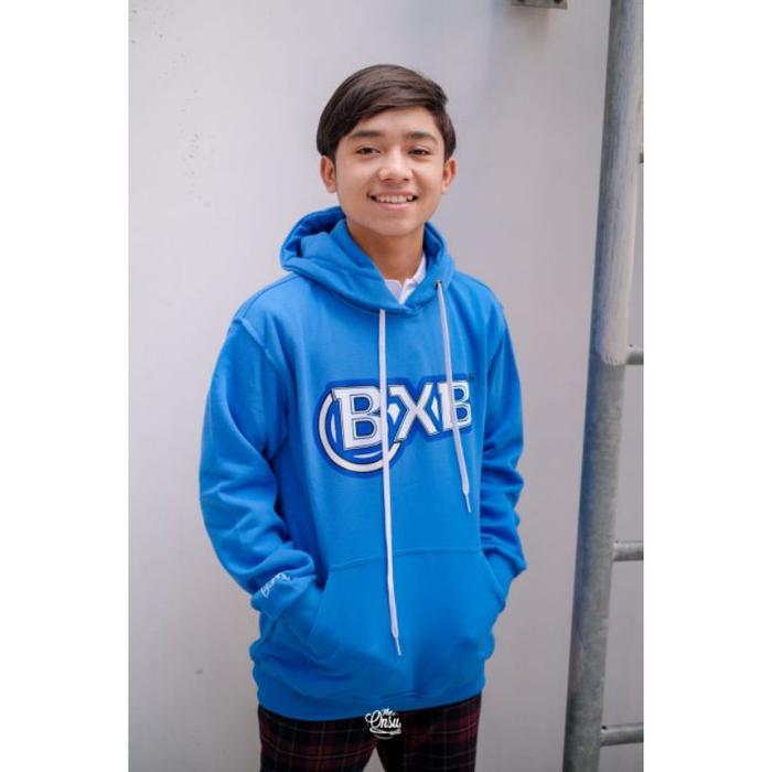 JAKET BXB HOODIE SWEATER BIRU BETRAND