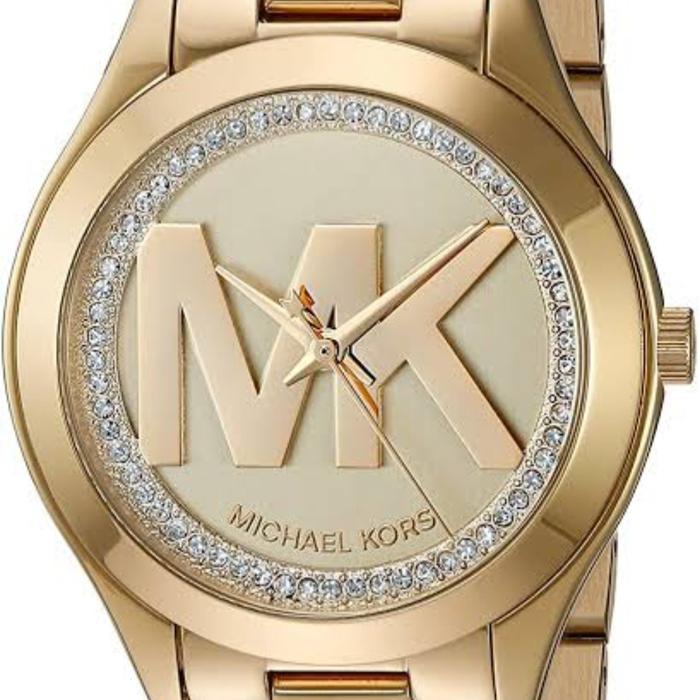 Jam Wanita MicHaell Korss RunWay Slim MK 3477 MK3477 Original 33mm Set
