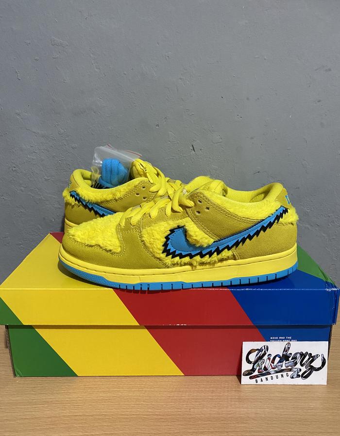 Grateful Dead x Nike SB Dunk Low Pro Yellow Bears ORIGINAL