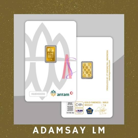 Logam Mulia Emas Antam Murni 1 Gram Murah dan Bersertifikat