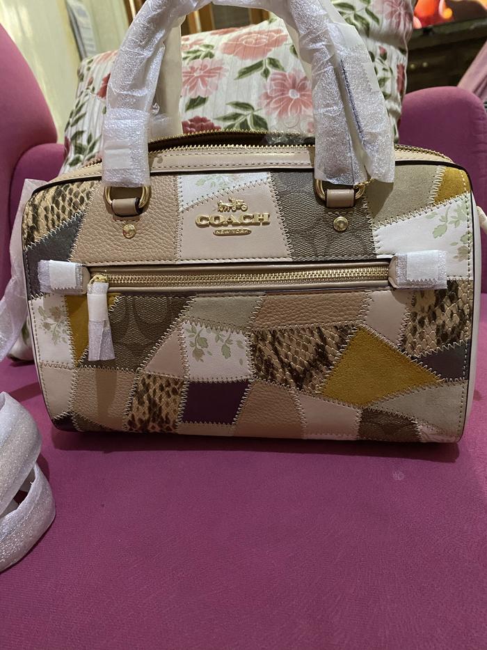 Coach rowan patchwork
