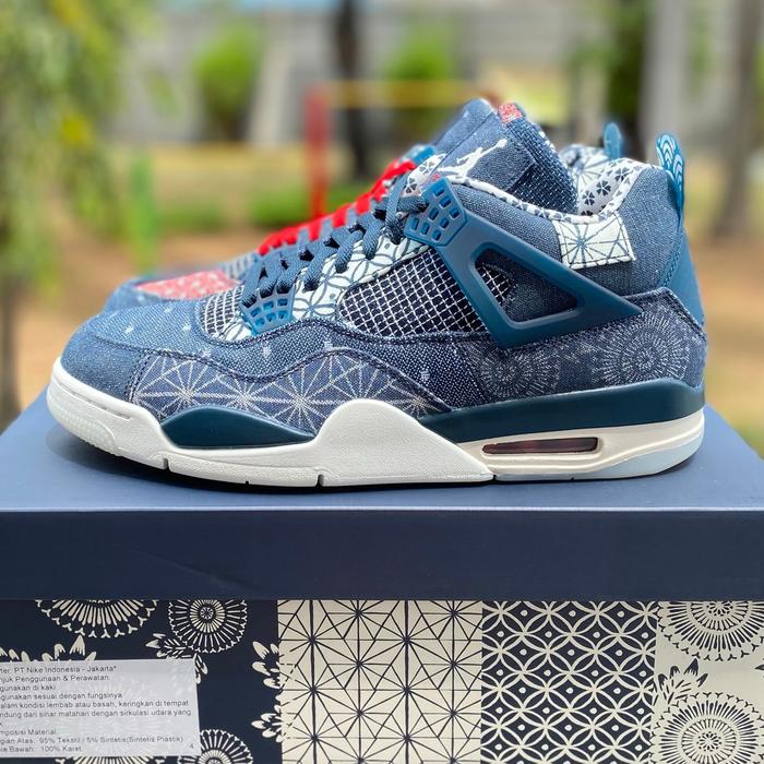 Nike Air Jordan 4 SE Sashiko Deep Ocean Original