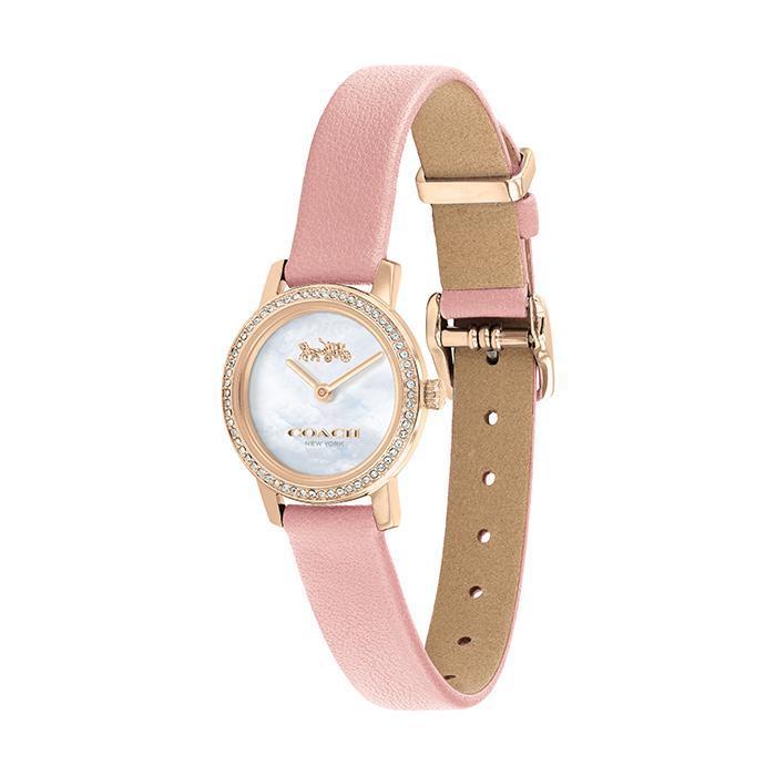 Jam Tangan Coach Audrey 14503363 Ladies Pink Leather Strap