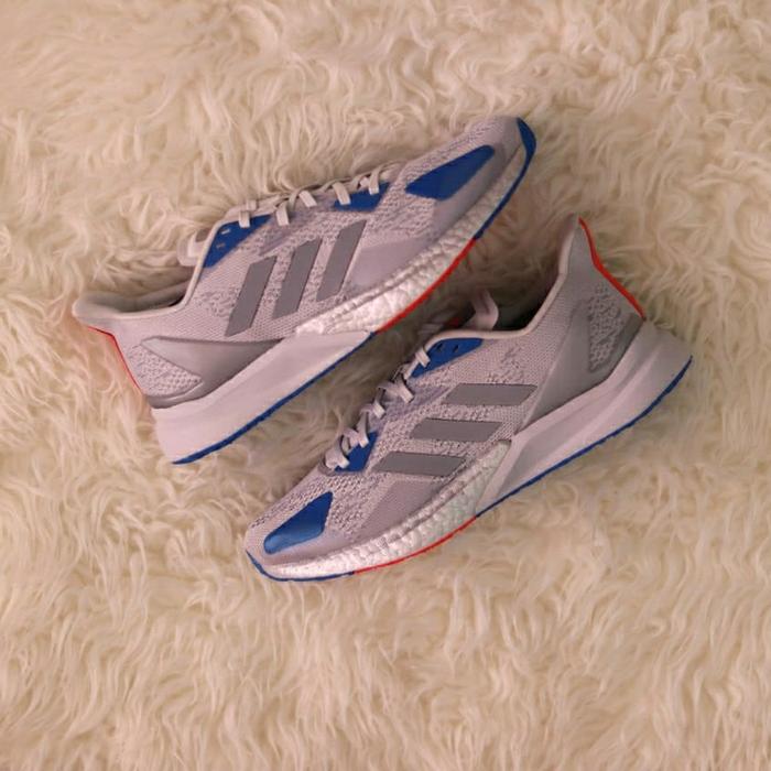 Sepatu Pria Adidas X9000L3 Multicolor Grey/Cold Blue/Orange