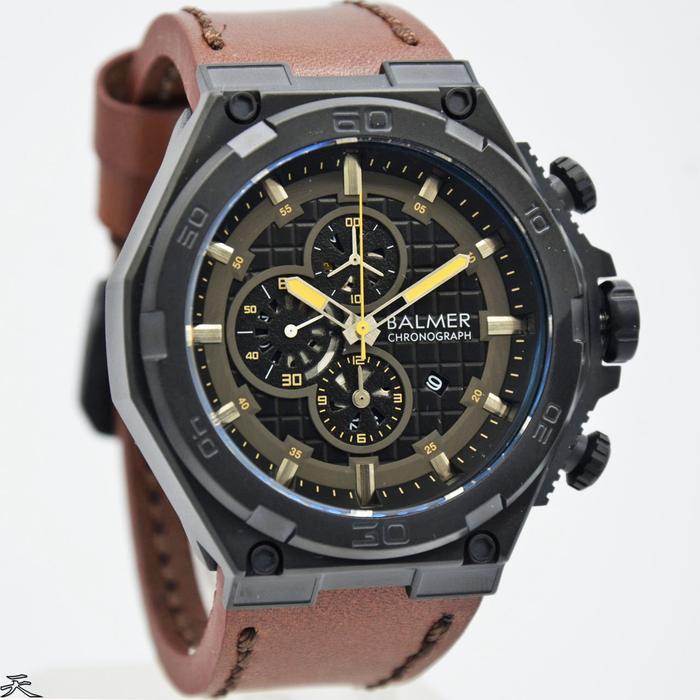 Jam Tangan Pria ORIGINAL Balmer B.7947MB