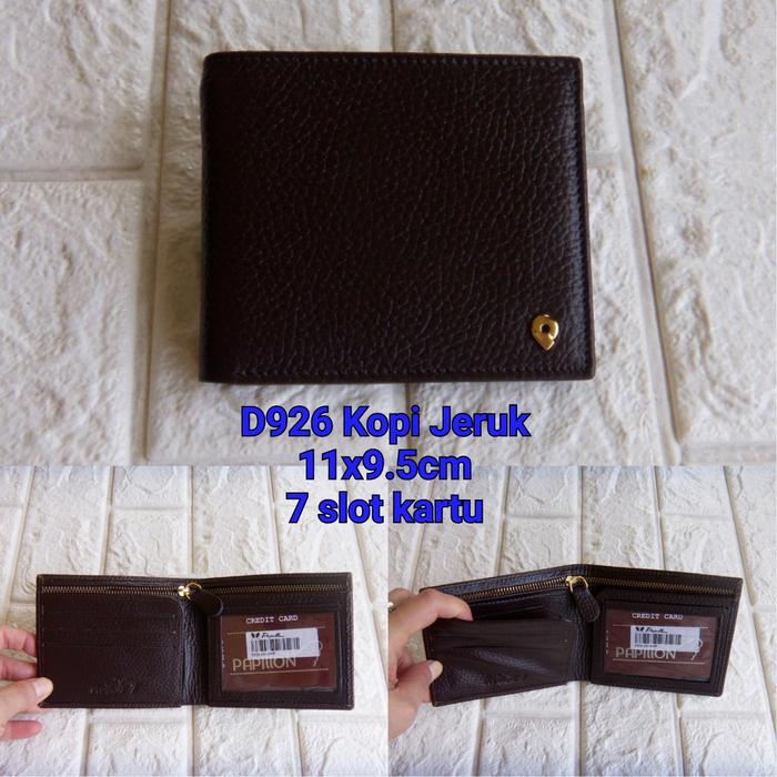 Dompet Papillon Original D926 Kopi Cowok Pria