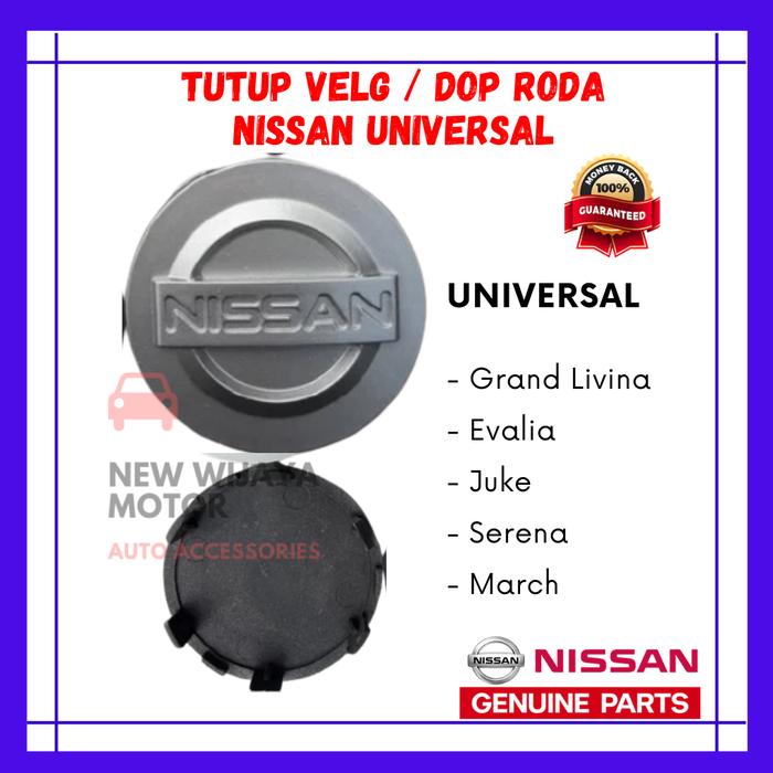Tutup Velg Nissan/ Dop Roda Nissan/ Tutup Velg Nissan Universal