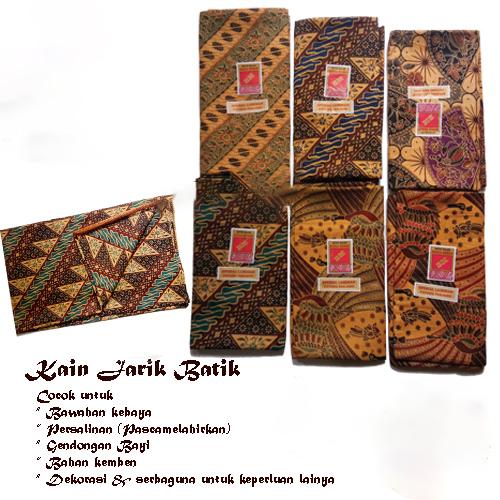 1 Pcs Kain Jarik Batik Bunga Mawar - Kain Jarik Batik Panjang Murah